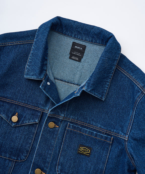 RVCA メンズ DENIM JACKET ジャケット 【2025年秋冬モデル】