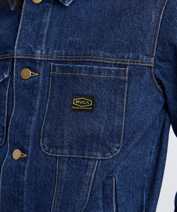 RVCA メンズ DENIM JACKET ジャケット 【2025年秋冬モデル】