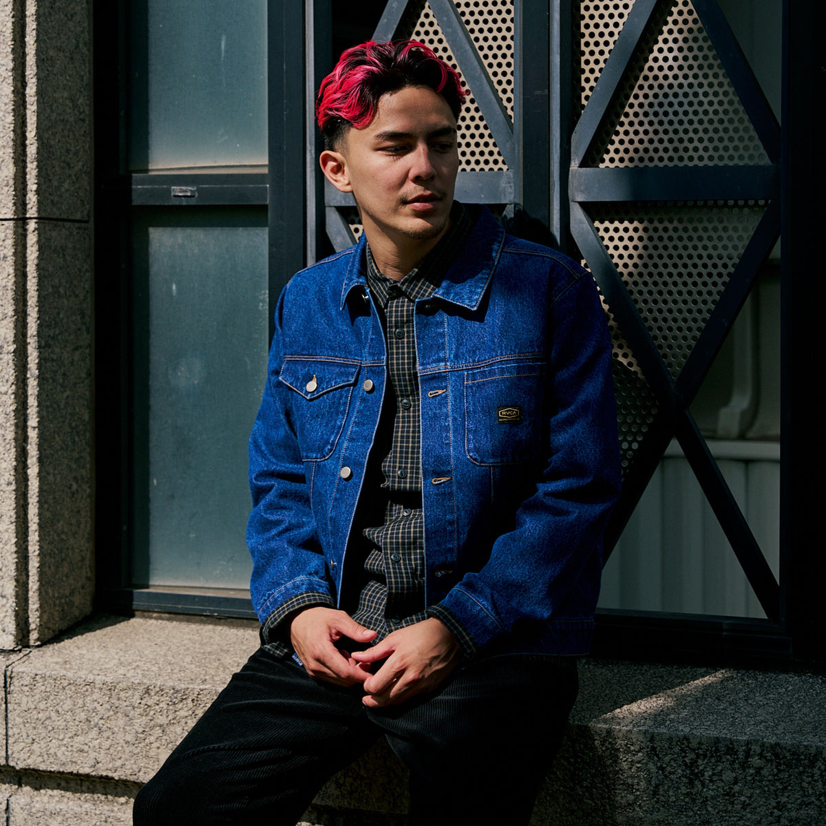 ジャケット・アウター gutsun RVCA メンズ DENIM JACKET ジャケット 【2025年秋冬モデル】