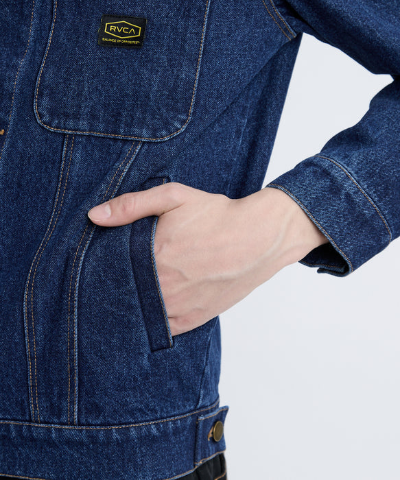 RVCA メンズ DENIM JACKET ジャケット 【2025年秋冬モデル】 IND / XL