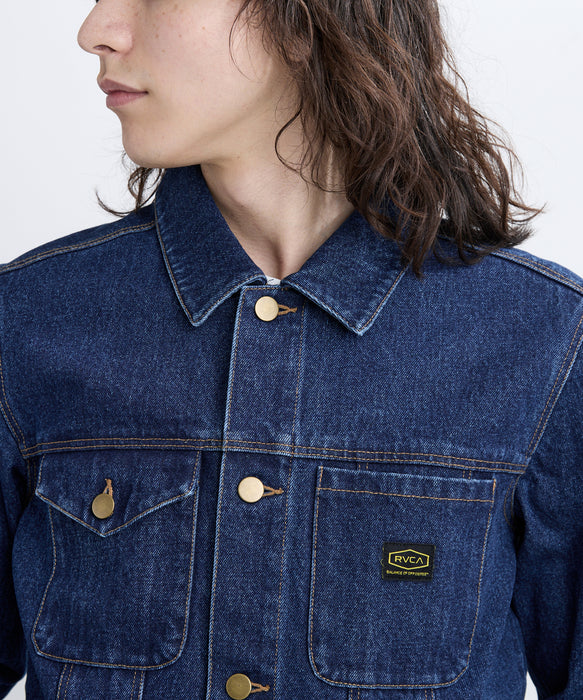 RVCA メンズ DENIM JACKET ジャケット 【2025年秋冬モデル】