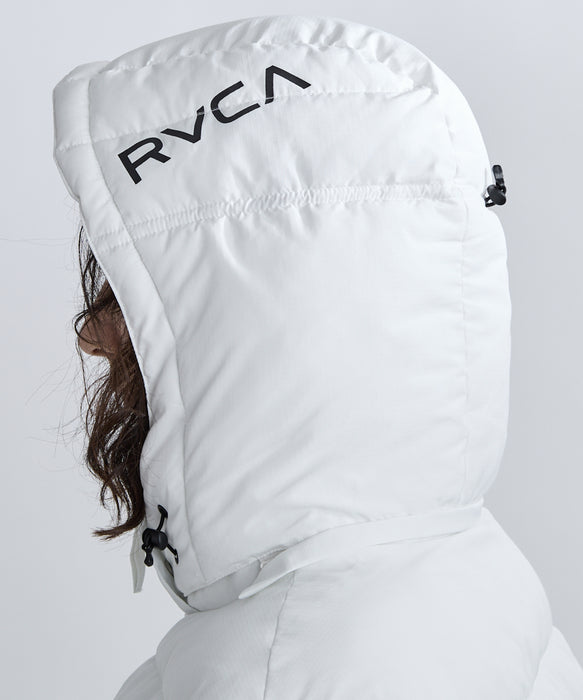 RVCA メンズ BACK PRINT PUFFER JK ジャケット 【2025年秋冬モデル】 ANW / XL