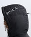 RVCA メンズ BACK PRINT PUFFER JK ジャケット 【2025年秋冬モデル】 BLK / XL