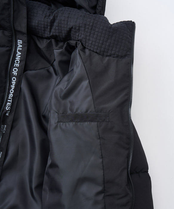 RVCA メンズ BACK PRINT PUFFER JK ジャケット 【2025年秋冬モデル】 BLK / XL