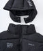 RVCA メンズ BACK PRINT PUFFER JK ジャケット 【2025年秋冬モデル】 BLK / XL