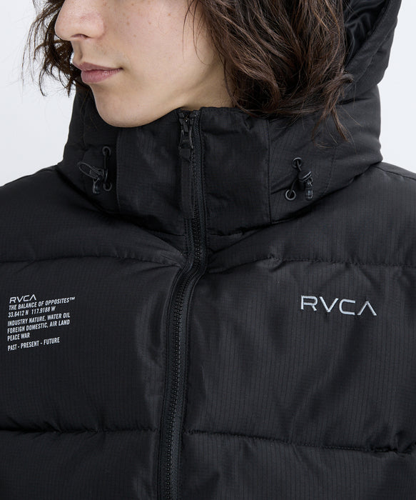 SALE】RVCA メンズ BACK PRINT PUFFER JKT ジャケット 【2025年秋冬