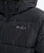 RVCA メンズ BACK PRINT PUFFER JK ジャケット 【2025年秋冬モデル】 BLK / XL