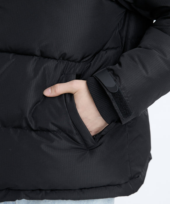 RVCA メンズ BACK PRINT PUFFER JK ジャケット 【2025年秋冬モデル】 BLK / XL