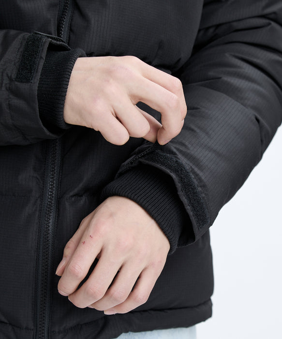 RVCA メンズ BACK PRINT PUFFER JK ジャケット 【2025年秋冬モデル】 BLK / XL
