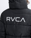 RVCA メンズ BACK PRINT PUFFER JK ジャケット 【2025年秋冬モデル】 BLK / XL