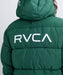 RVCA メンズ BACK PRINT PUFFER JK ジャケット 【2025年秋冬モデル】 GGN / XL