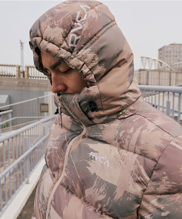 SALE】RVCA メンズ BACK PRINT PUFFER JKT ジャケット 【2025年秋冬