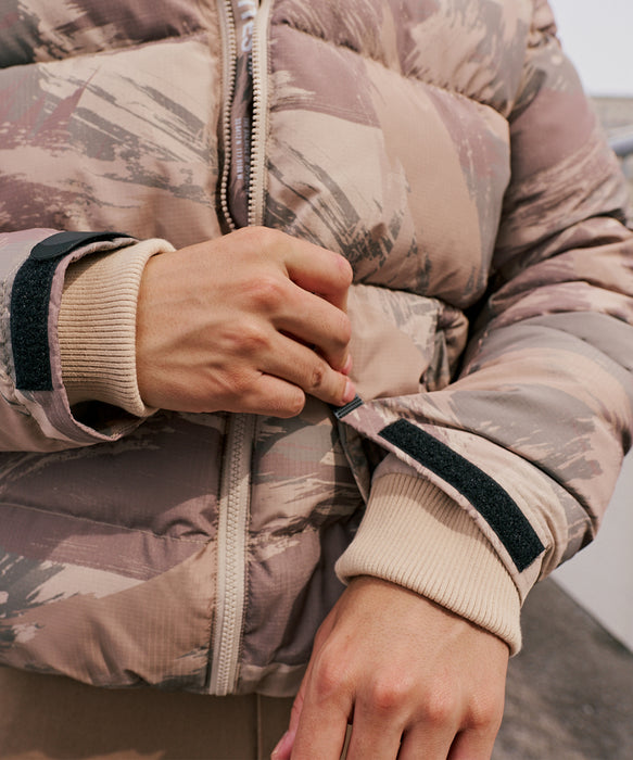 【OUTLET】RVCA メンズ BACK PRINT PUFFER JKT ジャケット 【2025年秋冬モデル】