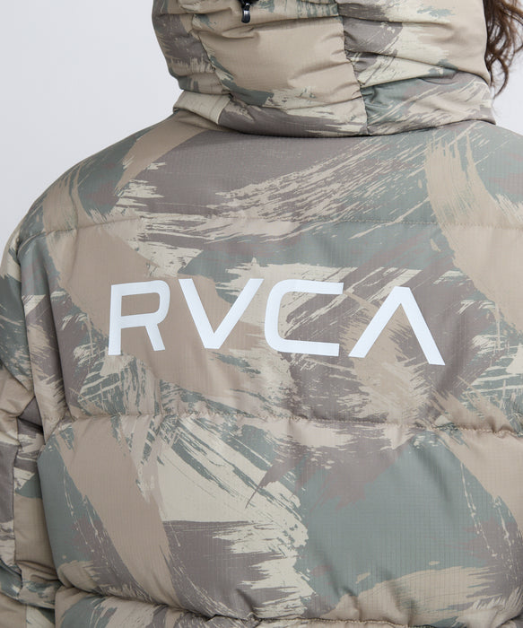 RVCA メンズ BACK PRINT PUFFER JKT ジャケット 【2025年秋冬モデル】
