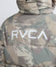 RVCA メンズ BACK PRINT PUFFER JK ジャケット 【2025年秋冬モデル】 KHC / XL