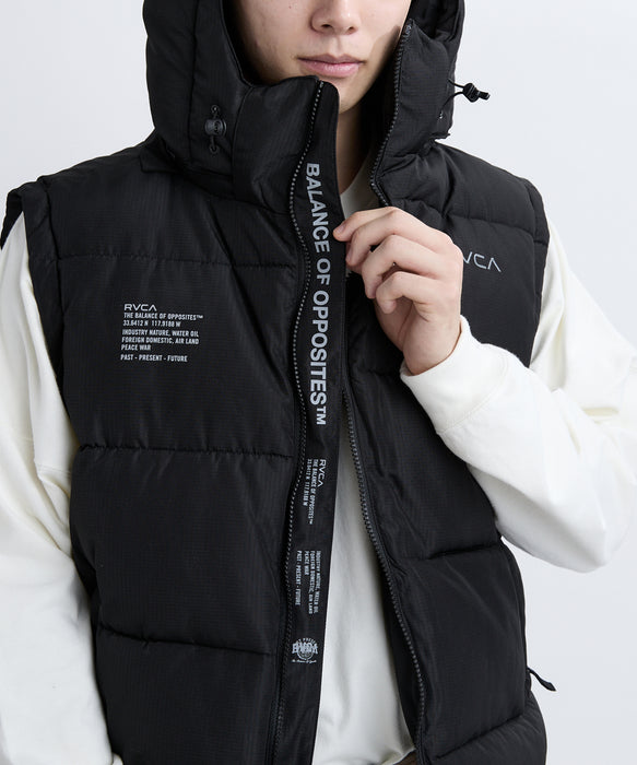 RVCA メンズ RVCA PUFFER VEST ベスト 【2025年秋冬モデル】