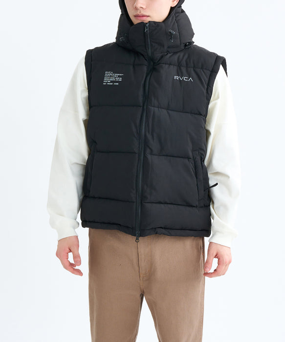 RVCA メンズ RVCA PUFFER VEST ベスト 【2025年秋冬モデル】