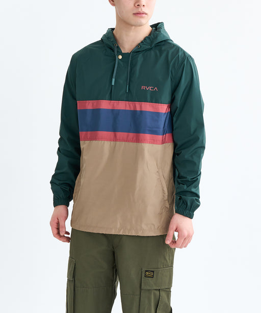 RVCA メンズ MEYER II PACKABLE AN ジャケット 【2025年秋冬モデル】 DGN / XL