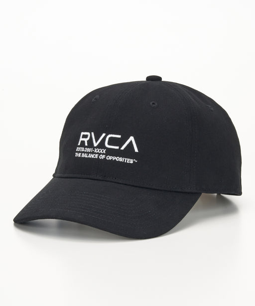 RVCA メンズ BALANCE CREST CAP キャップ 【2025年秋冬モデル】 BLK / F