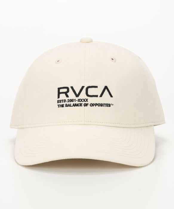 RVCA メンズ BALANCE CREST CAP キャップ 【2025年秋冬モデル】 VWT / F