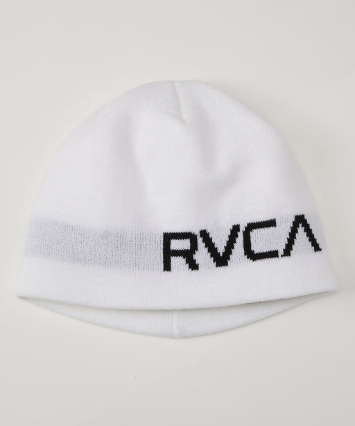 RVCA メンズ BIG RVCA SINGLE BEAN ビーニー 【2025年秋冬モデル】 WHT / F
