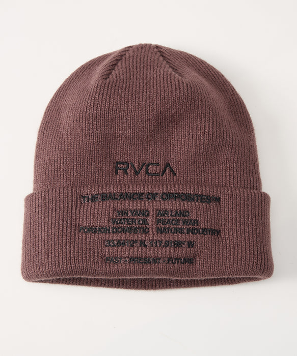 RVCA メンズ SIGNAL BEANIE ビーニー 【2025年秋冬モデル】