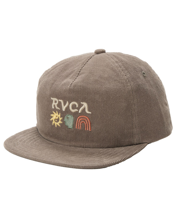 RVCA メンズ DEEP THOUGHTS CORD S キャップ 【2025年秋冬モデル】 MSH / F