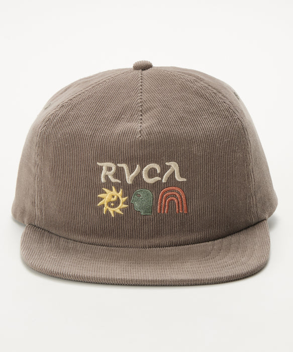 RVCA メンズ DEEP THOUGHTS CORD S キャップ 【2025年秋冬モデル】 MSH / F