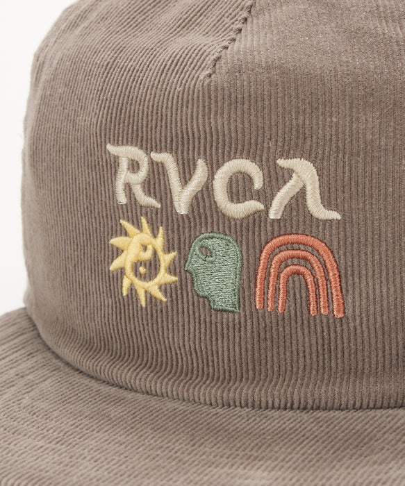 RVCA メンズ DEEP THOUGHTS CORD S キャップ 【2025年秋冬モデル】 MSH / F