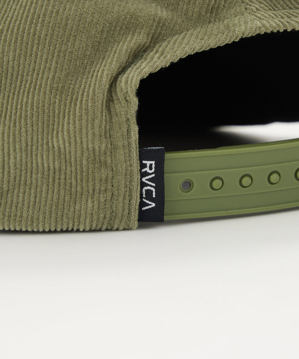 【OUTLET】RVCA メンズ FRAME UP CORD SNAPBACK キャップ 【2025年秋冬モデル】