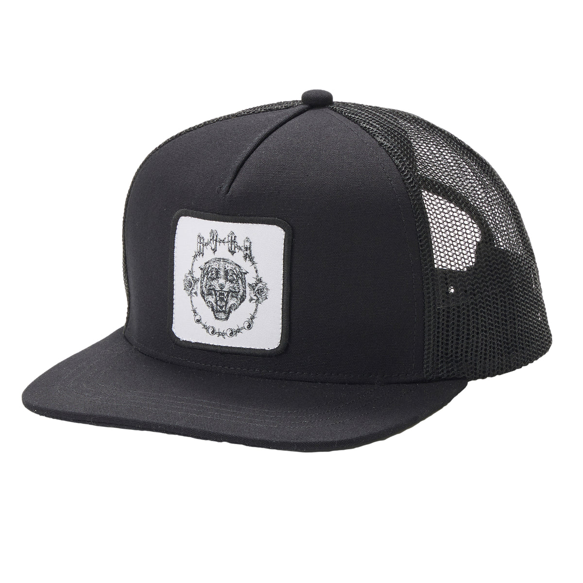 OUTLET】RVCA メンズ BENJ TIGER EYES TRUCKER キャップ 【2025年秋冬
