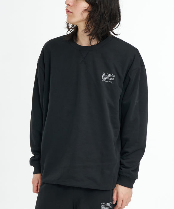 RVCA メンズ RVCA×AZUL REVERSIBLE CREW トレーナー 【2025年秋冬モデル】