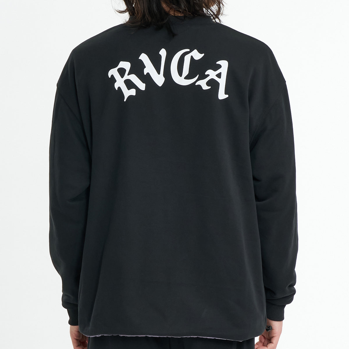 ヒムロック 。￼RVCA×AZULアーチロゴスウェットサイズフリー RVCA メンズ RVCA×AZUL REVERSIBLE CREW トレーナー 【2025年秋冬モデル】
