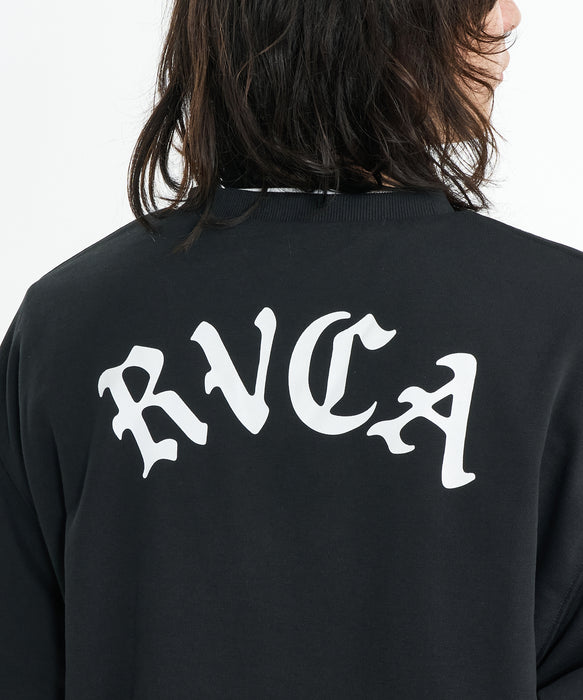 RVCA メンズ RVCA×AZUL REVERSIBLE CREW トレーナー 【2025年秋冬モデル】