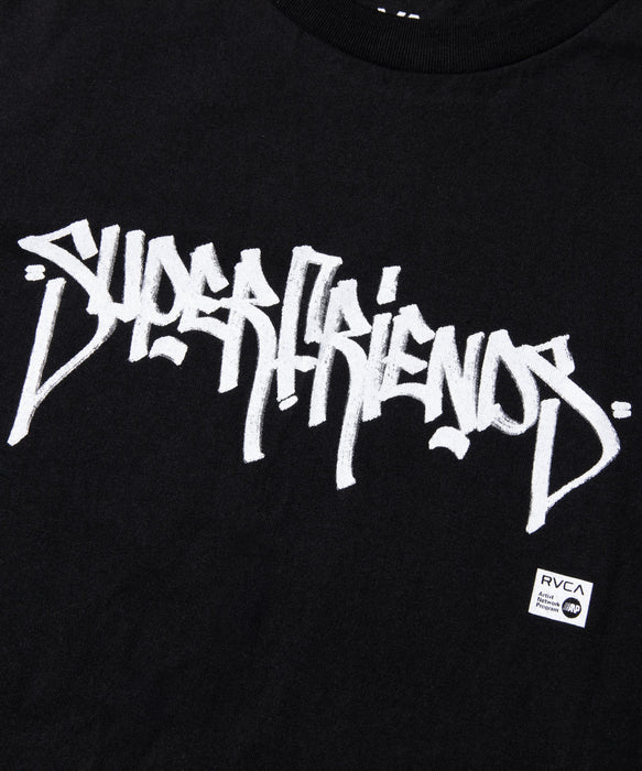 RVCA メンズ SUPER FRIENDS 3 TEE Tシャツ
