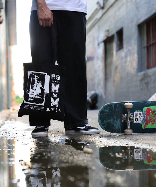 SALE】【直営店限定】RVCA メンズ RVCA SKATE TOKYO 2025 TOTE トート