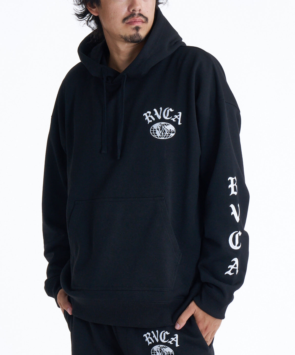 オンライン限定】RVCA メンズ VA WORLD WIDE HD パーカー 【2025