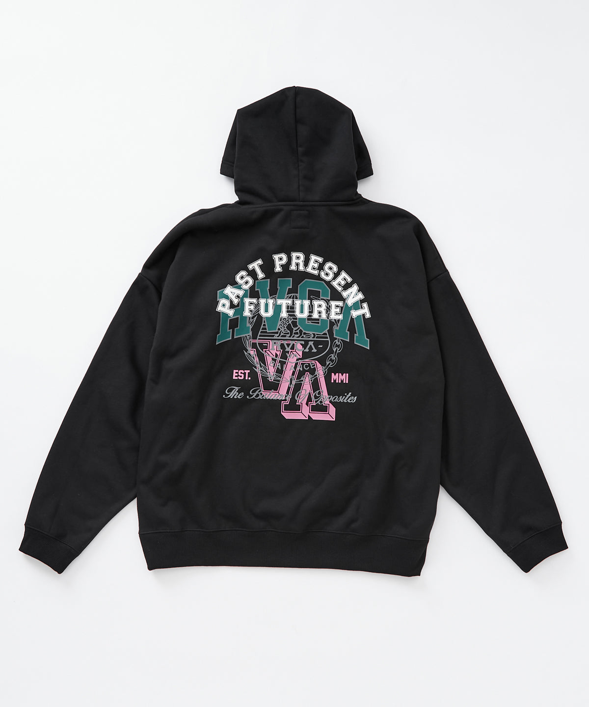 OUTLET】【オンライン限定】RVCA メンズ WRWB TEST PRINT HD パーカー