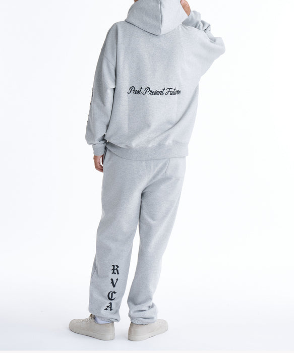 RVCA ライトブルー パーカー スウェットパンツ セット OUTLET】RVCA レディース RECESSION SWEAT PANTS セットアップボトムス