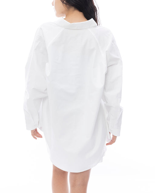 RVCA レディース RECESSION LOOSE FIT SHIRT 長袖シャツ 【2025年春夏モデル】 WHT / L