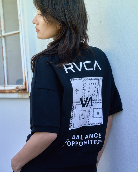 OUTLET】RVCA レディース BANDANA VA BOX SWEAT SS トレーナー 【2025