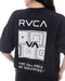 RVCA レディース BANDANA VA BOX SWEAT SS トレーナー 【2025年春夏モデル】 BLK / L