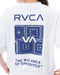 RVCA レディース BANDANA VA BOX SWEAT SS トレーナー 【2025年春夏モデル】 WHT / L