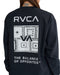 RVCA レディース BANDANA VA BOX LOGO LS TEE ロンＴ 【2025年春夏モデル】 BLK / L