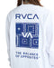 RVCA レディース BANDANA VA BOX LOGO LS TEE ロンＴ 【2025年春夏モデル】 WHT / L