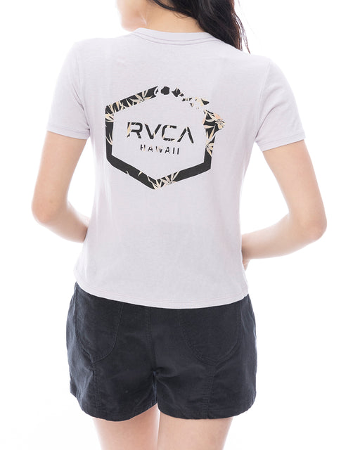 RVCA レディース HAWAII HEX 411 TEE Tシャツ 【2025年春夏モデル】 FOG / XL
