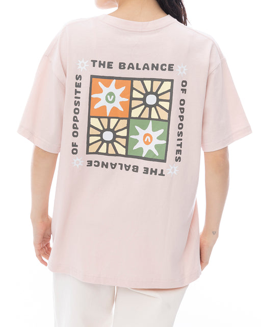 RVCA レディース SOLEIL BOX LOOSE FIT SS TEE Tシャツ 【2025年春夏モデル】 MEK0 / L