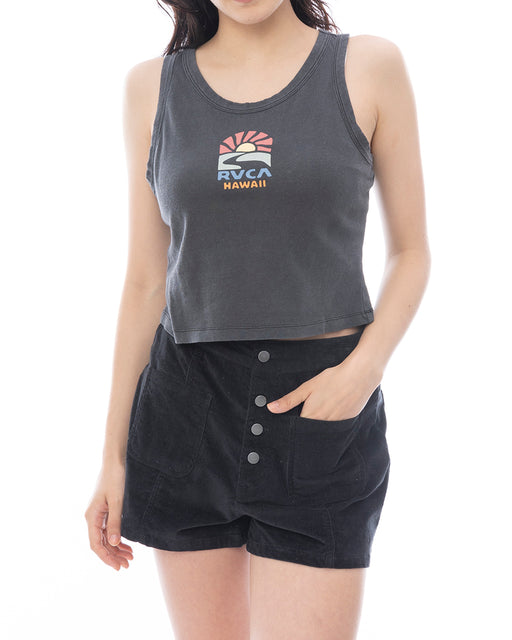 RVCA レディース HAWAII FLOW TANK タンクトップ 【2025年春夏モデル】 VWT / XL