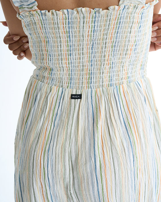 RVCA レディース RAY ROMPER ワンピース 【2025年春夏モデル】 MUL / XL