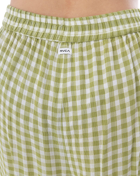 RVCA レディース NEW YUME WIDE ロングパンツ 【2025年春夏モデル】 GJE0 / L